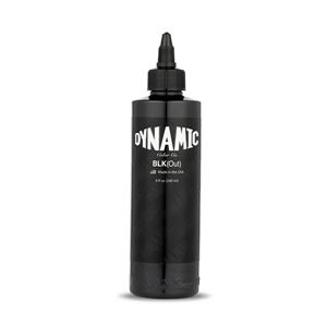 Dynamic BLKout Tattoo Ink - 8 oz. Bottle - фото 17949