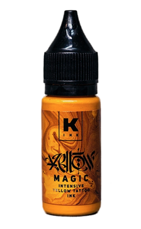 КРАСКА Yellow Magic intensive yellow tattoo ink