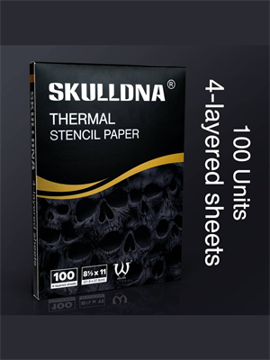 Трансферная бумага для термопечати SKULLDNA thermal copier paper 100 - фото 19825