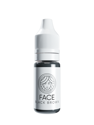 FACE BLACK BROWN - Корректор для перманентного макияжа 6 мл - фото 20233