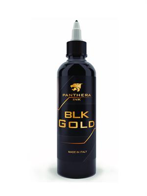 Panthera Tattoo ink Black Gold универсальная черная краска для тату 150 мл - фото 20589