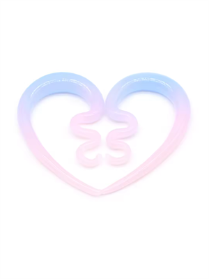 Растяжки из стекла Розово-Голубые EK0468-BLPK