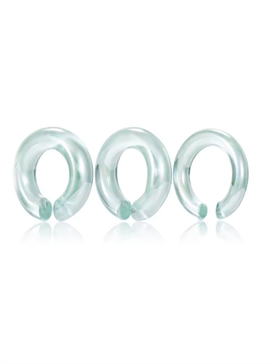 Толстые кольца для тоннелей из стекла EK0709