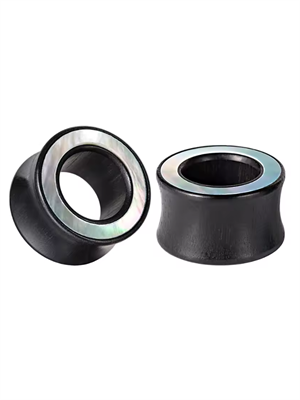 Тоннели из черного дерева и перламутра EK0411-BKRB