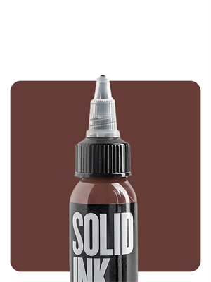 Brown Solid Ink - Краска для тату SI-BROWN - фото 20966