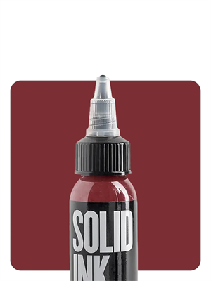 Burgundy Solid Ink - Краска для тату SI-BURGUNDY - фото 20975