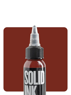 Deep Red Solid Ink - Краска для тату SI-DEEPRED - фото 20985