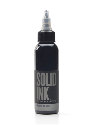 Heavy Black Solid Ink - Краска для тату SI-HEAVYBLACK - фото 20990
