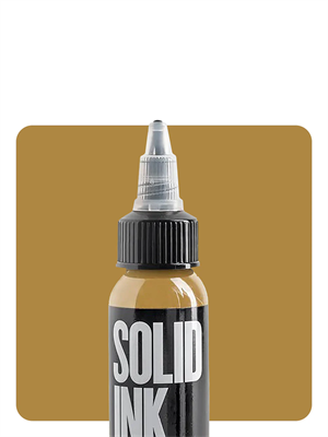Mustard Solid Ink - Краска для тату SI-MUSTARD - фото 21004