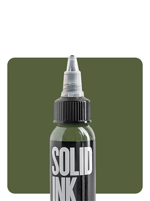 Olive Solid Ink - Краска для тату SI-OLIVE - фото 21010