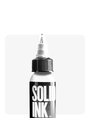 White Solid Ink - Краска для тату 15 мл SI-WHITE-15 - фото 21049