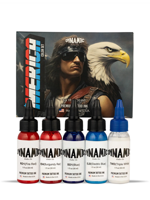 Набор тату краски Dynamic Merica Set 30 мл DMS30