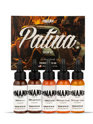 Набор тату краски Dynamic Patina Set 30 мл DPS30