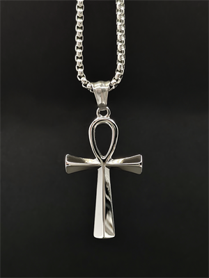 Подвеска Анх Египетская сила SL с цепочкой YH-XL0142-SS-SL