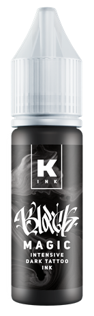 КРАСКА Black Magic intensive dark tattoo ink 15 мл kr-blm-15