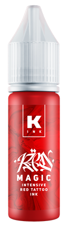 КРАСКА Red Magic intensive red tattoo ink 15 мл kr-rm-15