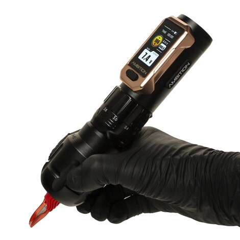 Ambition Soldier Pro 520 — Беспроводная машинка для татуировки soldierPRO520