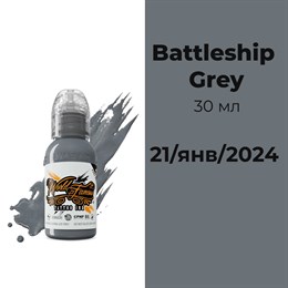 Battleship Grey 30 мл - краска для тренировки World Famous