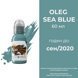 Oleg Sea Blue 60 мл - краска для тренировки World Famous