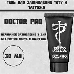 Tattoo Pharma Doctor Pro - гель для заживления татуировки, 30 г