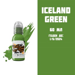 Iceland Green 30 мл - краска для тренировки World Famous