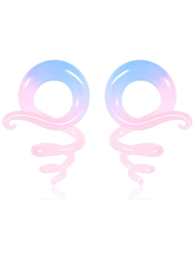 Спирали-растяжки для мочек Ягодный вайб EK0467-BLPK