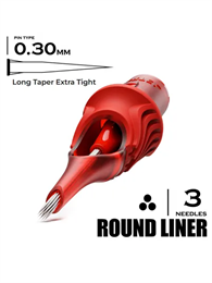 Тату картриджи Cartel Round liner 1003RL - 1 шт