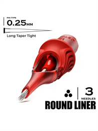 Тату картриджи Cartel Roud liner 0803rl - 1 шт