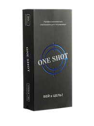 Картриджи One Shot - Round Shader Medium Taper 0.35 мм уценка