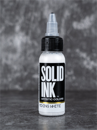 White mixing Solid Ink - Краска для тату 30 мл SI-WHITEmix