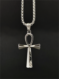 Подвеска Анх Египетская сила SL с цепочкой YH-XL0142-SS-SL