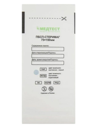 Пакеты для стерилизации ПБСП-СтериМаг 75х150, белые, 100 шт. paket-steril75x150