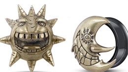 Тоннели из стали солнце и луна EK0715-BKGD