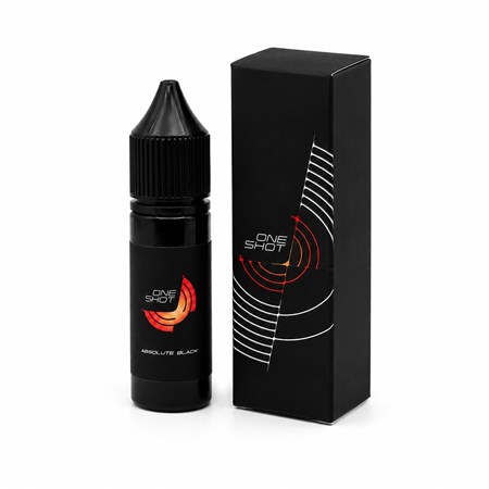 Тату краска One Shot - Absolute black 15 мл KOS-ABB15