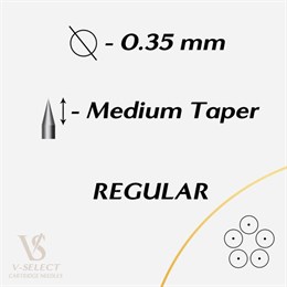 Картриджи Round Shader MEDIUM Taper - EZ® V-System