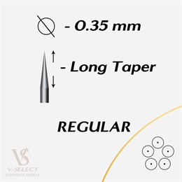 Картриджи Round Shader LONG Taper - EZ® V-System