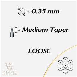 Картриджи Round Liner MEDIUM Taper Loose - EZ® V-System