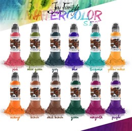 World Famous Jay Freestyle Water Colors Set