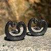 Плаги Змея черный - Пара - фото 15662