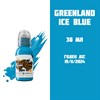 Greenland Ice Blue 30 мл - краска для тренировки World Famous - фото 17797