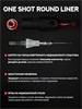 Тату Картриджи One Shot - Round Liner 0.35 мм Medium Taper - 20 штук - фото 20420