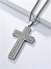 Подвеска-крест Римские мотивы SL с цепочкой YH-XL0138-SS-SLCL